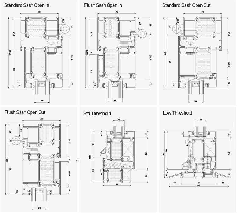 Alitherm 400 Doors